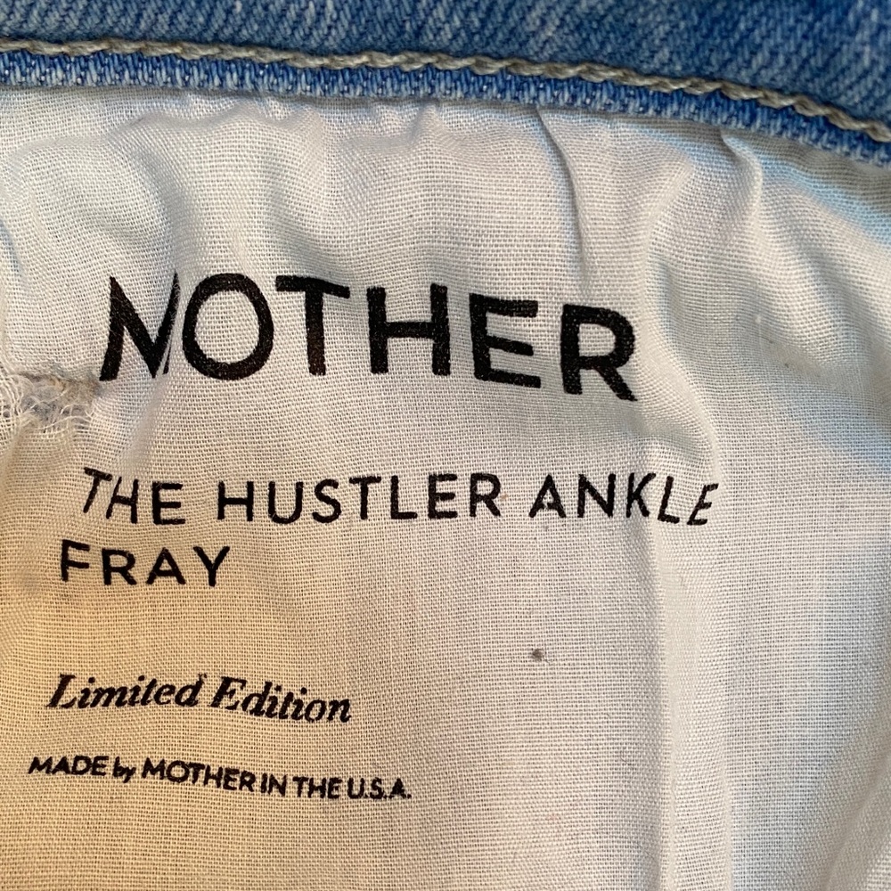 MOTHER Light Blue Flare Jeans - Picture 6 of 9